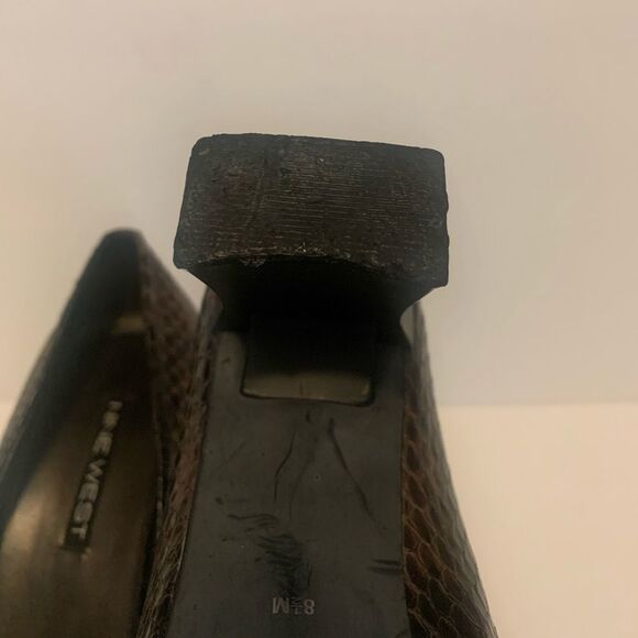 Nine West snake skin dress pumps - Picture 4 of 5